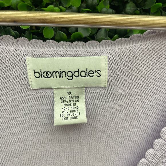 Bloomingdale’s, Knit Sleeveless Blouse, Women’s Size XL - Picture 4 of 7